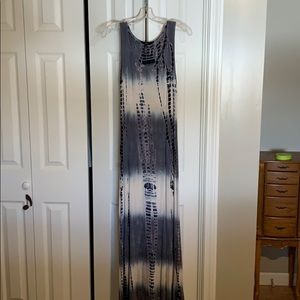 Lapis Skeleton Maxi Dress